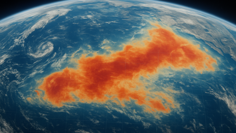 Imagem ilustrativa gerada por IA para: El Niño de 2026 pode alcançar intensidade histórica
