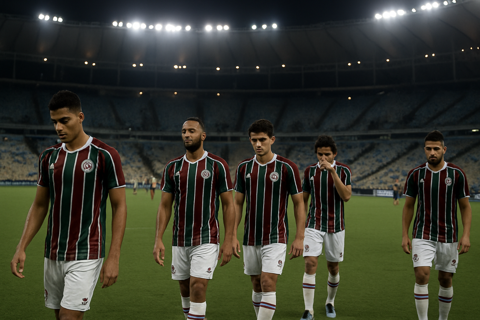 Imagem ilustrativa gerada por IA para: Fluminense anuncia saída de Zubeldía após empate na Libertadores