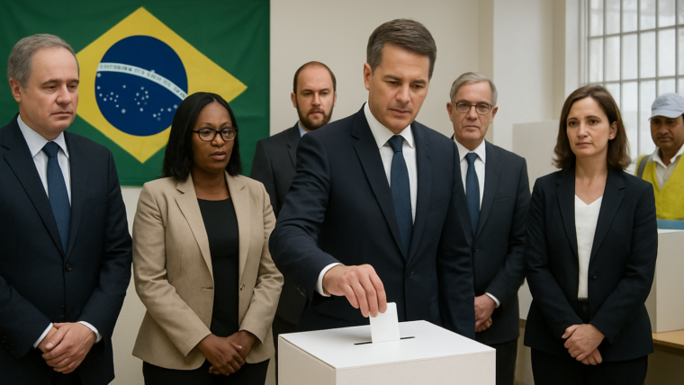 Imagem ilustrativa gerada por IA para: Observadores da OEA acompanharão eleições gerais de outubro