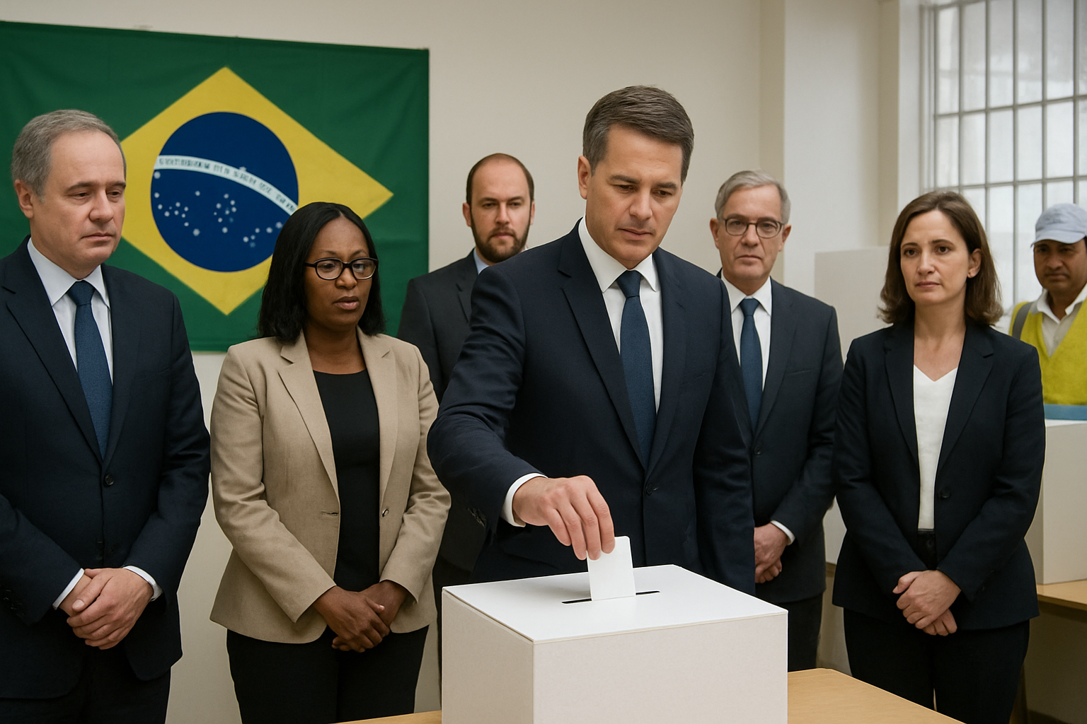 Imagem ilustrativa gerada por IA para: Observadores da OEA acompanharão eleições gerais de outubro