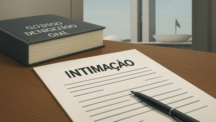 Imagem ilustrativa gerada por IA para: Projeto prevê novo aviso ao devedor quando cobrança judicial se tornar definitiva